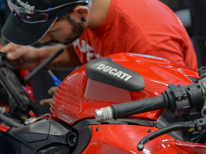Ducati Sanford Service Department With Certified Ducati Master Technicians